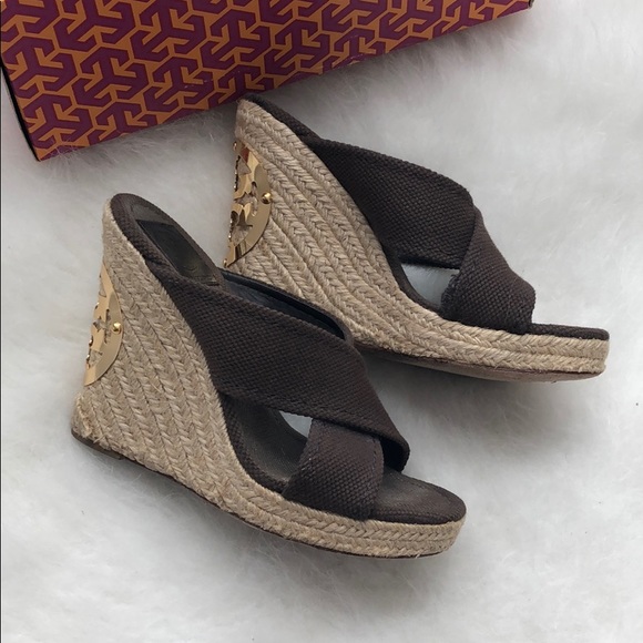 🎄SALE🎄Tory Burch 🤩Kristen wedges - Picture 4 of 5